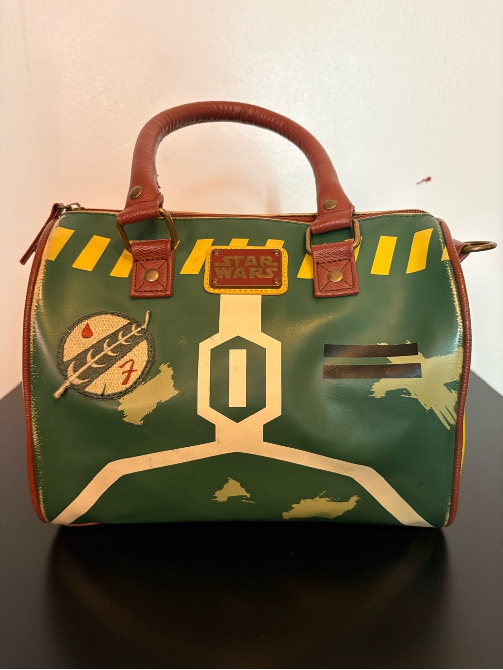 Star Wars Boba Fett Loungefly Crossbody Barrel Bag